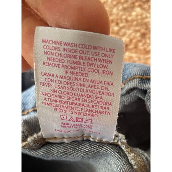 Wallflower High Rise Flare Jeans Size 7 Stretch Blue Sustainable Denim - Picture 6 of 9